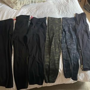 Spanx legging wardrobe XL/1X LOT OF 6